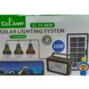 Ηλιακό κιτ με 3 λάμπες LED και μεγάλης ισχύς φακό 30W CL-03