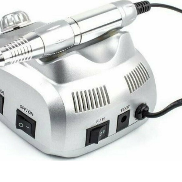 Τροχός Νυχιών Ρεύματος 30000rpm με Πεντάλ σε Ασημί Χρώμα 15W