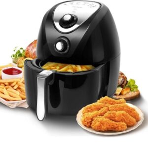 Φριτέζα Αέρος με Αποσπώμενο Κάδο 4.8lt Μαύρη Sokany HB-8009