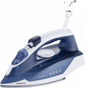 Σίδερο Ατμού 2200W με Συνεχόμενη Παροχή 25gr/min Sokany