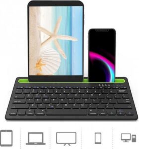 Andowl Ασύρματο Bluetooth Πληκτρολόγιο Αγγλικό US q-812