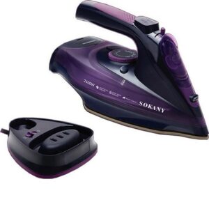 Σίδερο Ατμού 2400W με Συνεχόμενη Παροχή 35gr/min Purple Sokany SK-2085