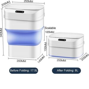 Κάδος Απορριμμάτων Πλαστικός Πολύχρωμος με Φωτοκύτταρο 8lt