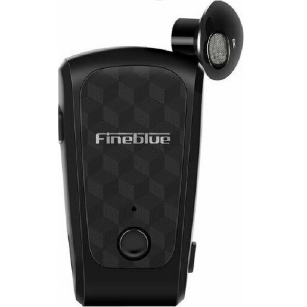 Bluetooth Handsfree Earbud Ακουστικό Πέτου Μαύρο Fineblue FQ-10 PRO