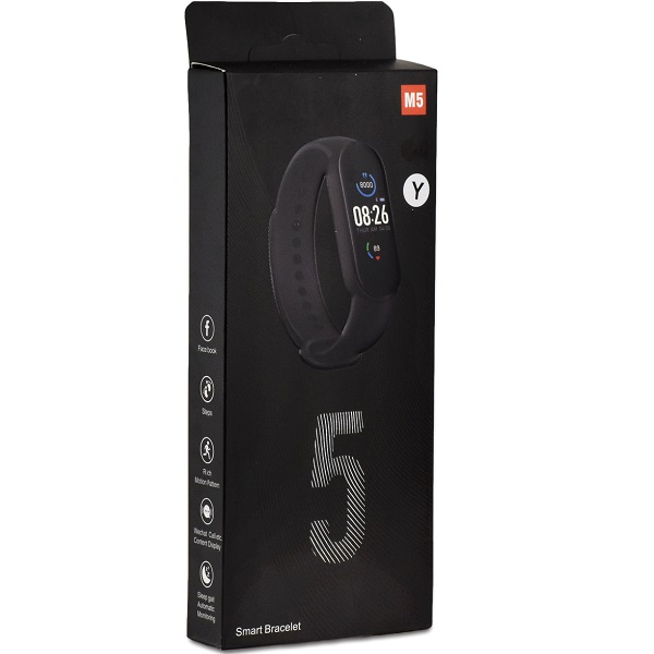 20211116162738_3f47cfa1.jpg Smartwatch bracelet ρολόι M5 με Bluetooth με Καταγραφή Βημάτων, Ύπνου, Καρδιακών παλμών (Μαύρο Ρόζ Μπλέ))