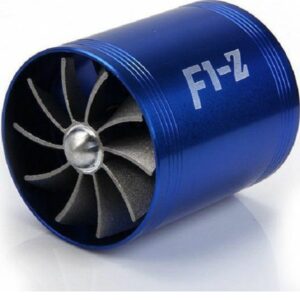 Συμπιεστής Στροβιλοσυμπιεστής & Εκτοξευτήρας Αυτοκινήτου με Στροβιλοκινητήρα F1-Z Αύξηση εισαγωγής αέρα - Μπλε