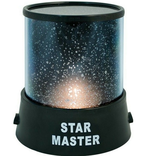 Παιδικό Φωτιστικό Projector με Προβολή Αστεριών Έναστρου Ουρανού 18813
