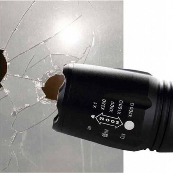 Φακός LED Αδιάβροχος Επαναφορτιζόμενος με Μέγιστη Φωτεινότητα 100lm BL-8668