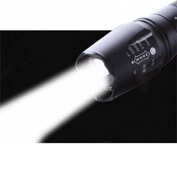 Φακός LED Αδιάβροχος Επαναφορτιζόμενος με Μέγιστη Φωτεινότητα 100lm BL-8668