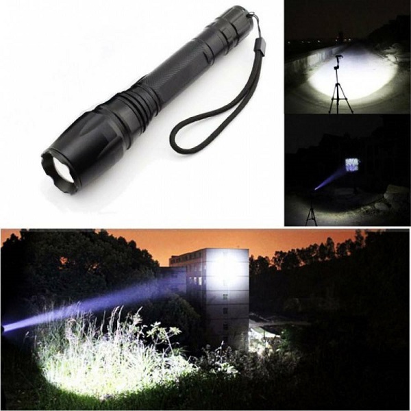 Φακός LED Αδιάβροχος Επαναφορτιζόμενος με Μέγιστη Φωτεινότητα 100lm BL-8668