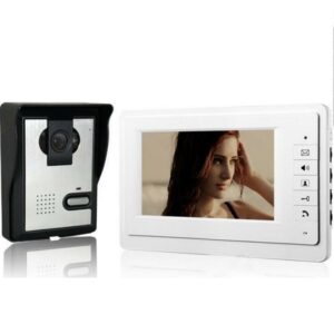 Σετ Θυροτηλεόρασης Με Έγχρωμη Οθόνη 7 " και Μπουτονιέρα 1 Κουδουνιού XSL-V