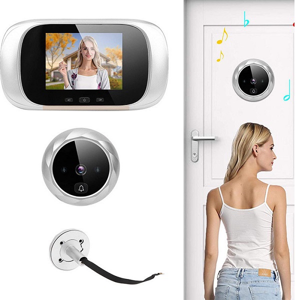 Σετ Θυροτηλεόρασης με Οθόνη και Κάμερα JG190