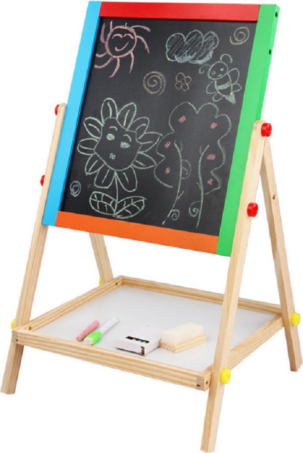 Πίνακας Μαρκαδόρου Μαυροπίνακας Επιδαπέδιος 38,5x34x66εκ.