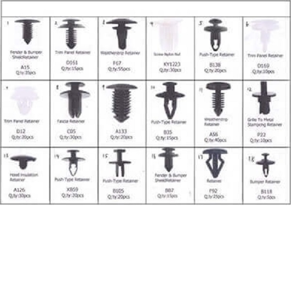 P.R.C. Various Assortments Σετ Κλιπς Αυτοκινήτων 415τμχ