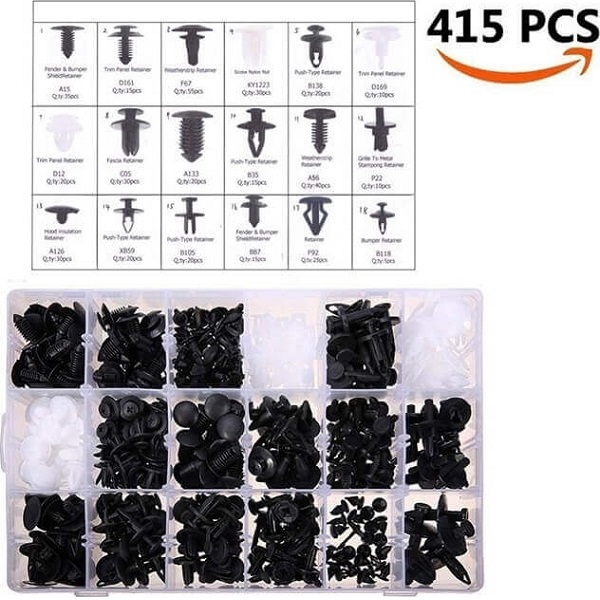 P.R.C. Various Assortments Σετ Κλιπς Αυτοκινήτων 415τμχ