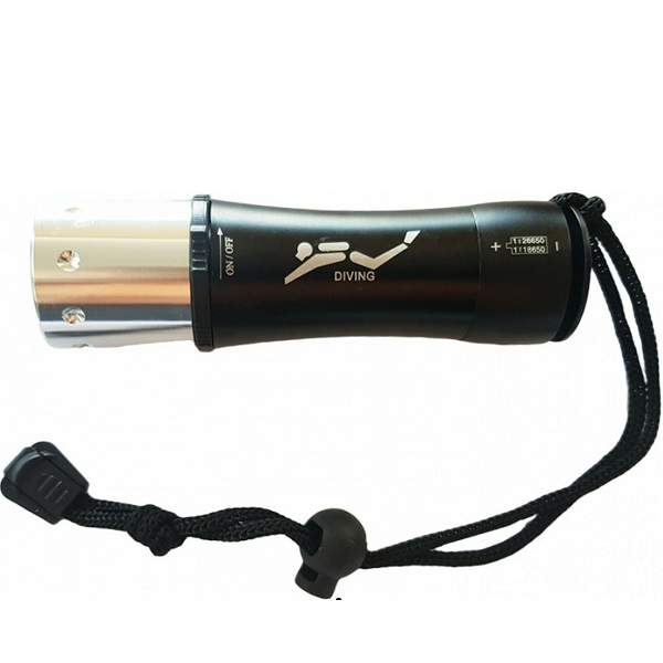 20211210163740_30dfe57d.jpg Φακός Κατάδυσης Led με Φωτεινότητα 1000lm για Βάθος έως 80m 50305