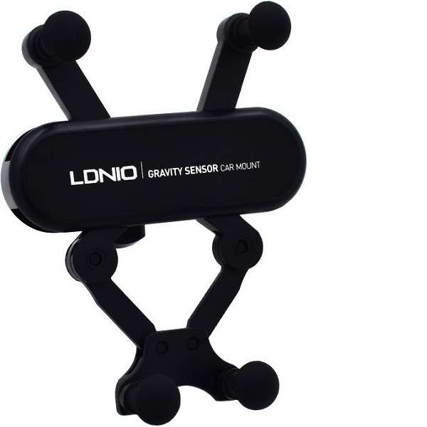 Βάση Κινητού Αυτοκινήτου Μαύρο με Κλιπ Ldnio