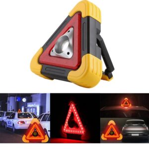 Τρίγωνο Ασφαλείας Κίτρινο-Φακός Επαναφορτιζόμενος