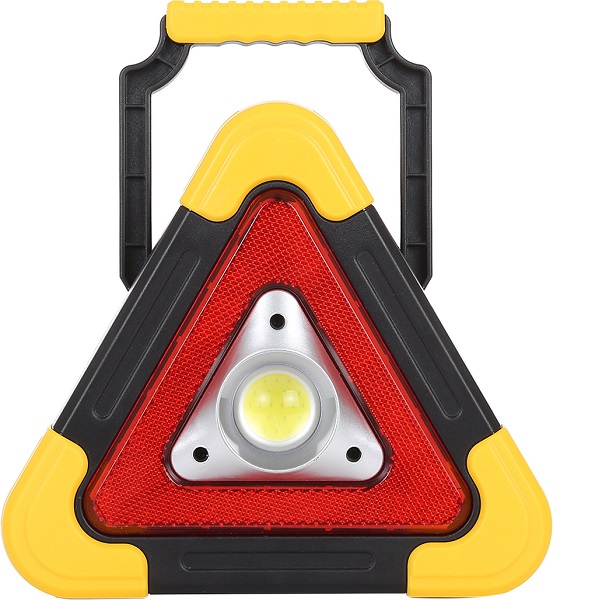 Τρίγωνο Ασφαλείας Κίτρινο-Φακός Επαναφορτιζόμενος