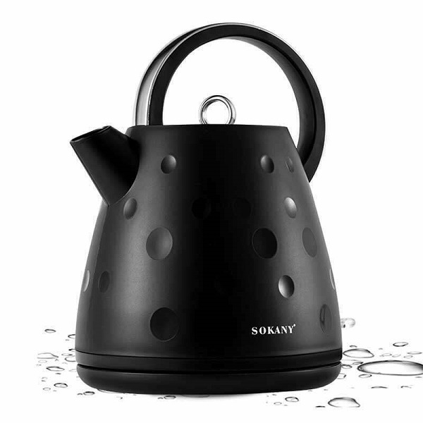 Βραστήρας 1.7lt 2200W Μαύρος Sokany SK-1033