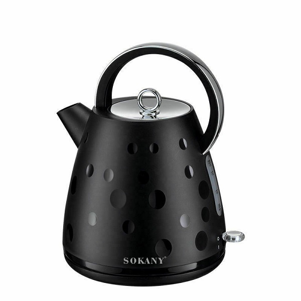 Βραστήρας 1.7lt 2200W Μαύρος Sokany SK-1033