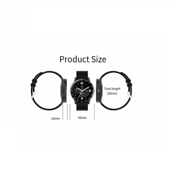 20220103134342_05c5c7cc.jpg Smartwatch με Παλμογράφο (Μαύρο)