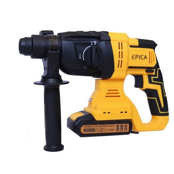 Κρουστικό Σκαπτικό Μπαταρίας 21V Solo με SDS Plus Epica Star EP-10845