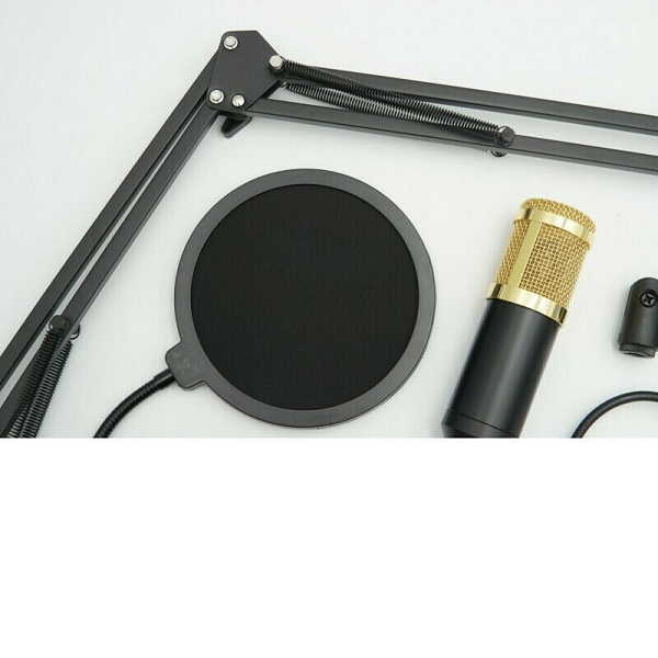 20220111152305_34d49a43.jpg Πυκνωτικό Μικρόφωνο με Καλώδιο XLR σε USB MIC7 Τοποθέτηση Shock Mounted/Clip On Φωνής