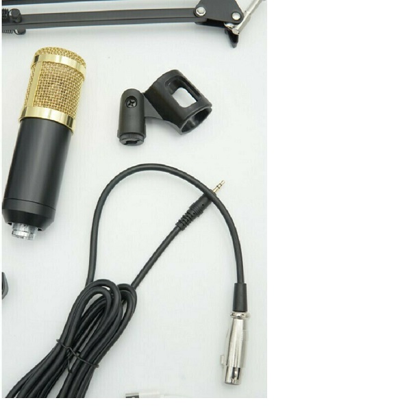 20220111152305_ad8cde5c.jpg Πυκνωτικό Μικρόφωνο με Καλώδιο XLR σε USB MIC7 Τοποθέτηση Shock Mounted/Clip On Φωνής