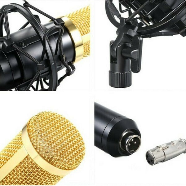 20220111152305_d1115f91.jpg Πυκνωτικό Μικρόφωνο με Καλώδιο XLR σε USB MIC7 Τοποθέτηση Shock Mounted/Clip On Φωνής