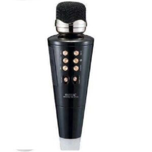 Ασύρματο Μικρόφωνο Karaoke σε Μαύρο Χρώμα