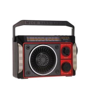 Meier MD-9392U Επιτραπέζιο Ραδιόφωνο Επαναφορτιζόμενο με USB Κόκκινο