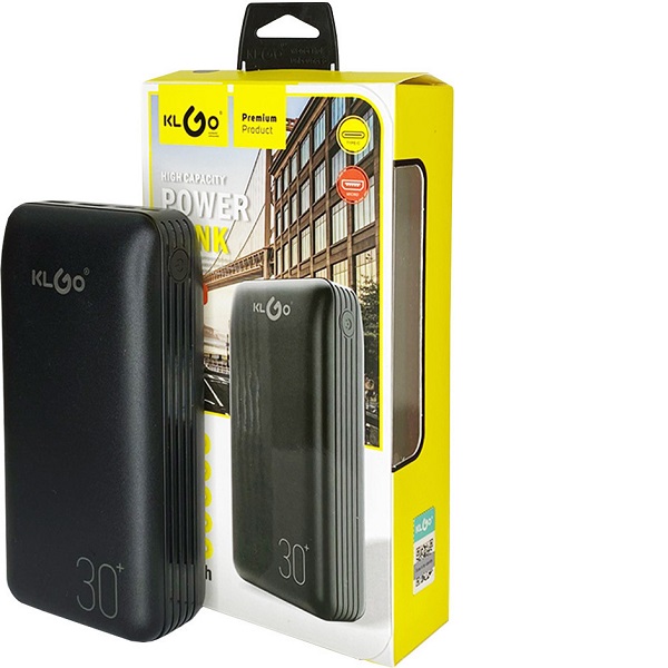 Power Bank 30000mAh με Θύρα USB-A Μαύρο