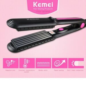 Πρέσα Μαλλιών με Κεραμικές Πλάκες 30W Kemei KM-2118