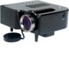 Mini Projector Λάμπας LED Μαύρος UC28+