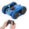 RQ3001 Τηλεκατευθυνόμενο Αυτοκίνητο Stunt Διπλής Όψης Μπλε