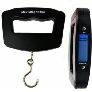 Ψηφιακή Φορητή Ηλεκτρονική Ζυγαριά με Τσιγκέλι (ζυγίζει έως 50kg) CA001