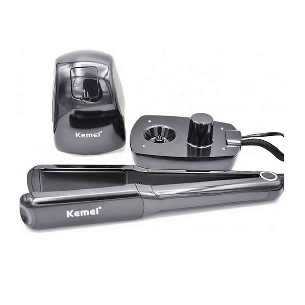Πρέσα Μαλλιών με Ατμό Επαγγελματική Kemei KM-9090