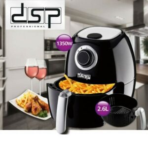 Φριτέζα Αέρος με Αποσπώμενο Κάδο 2.6lt Μαύρη DSP KB-2020