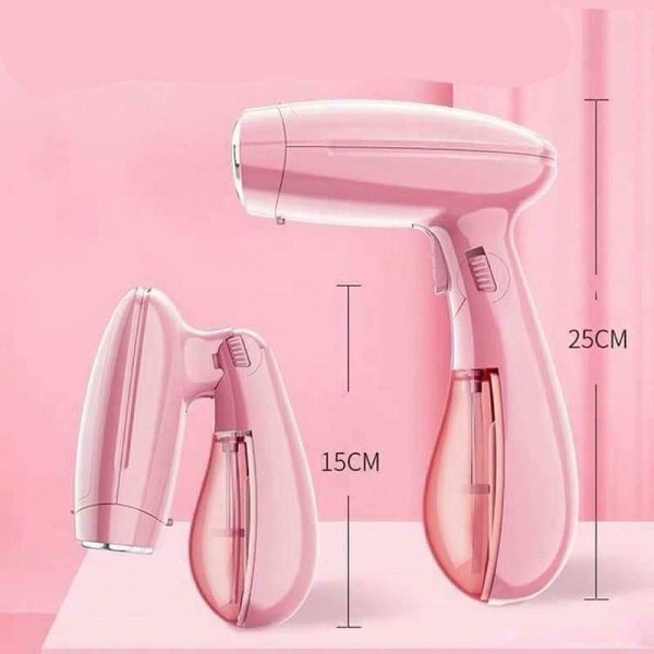 Ατμοκαθαριστής Ρούχων Χειρός 1500W με Δοχείο 130ml Ροζ Sokany SK-3060