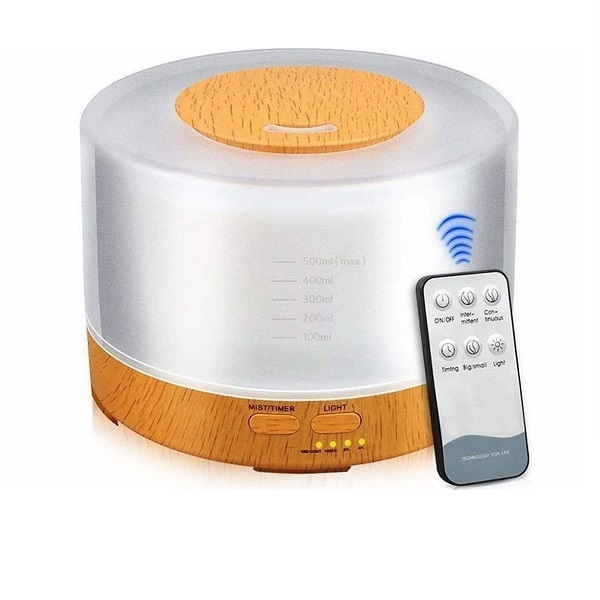 Συσκευή για Αρωματοθεραπεία Lift Of Leisure Ανοιχτόχρωμο Ξύλο με Τηλεχειριστήριο  500ml
