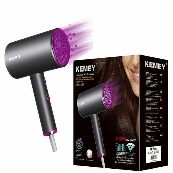 Πιστολάκι Μαλλιών 4000W Kemei KM-8221