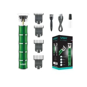 Κουρευτική Μηχανή Επαναφορτιζόμενη Πράσινη VGR V-193