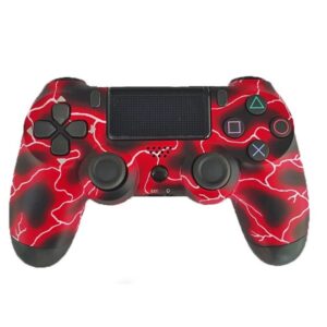Doubleshock Ασύρματο Gamepad για PS4 Red Camouflage