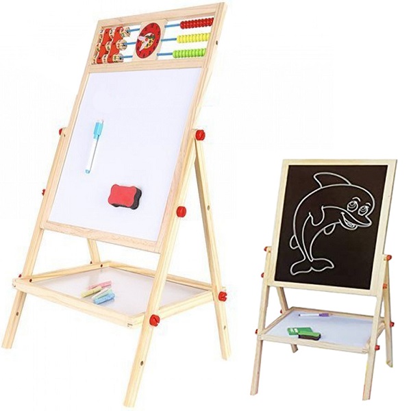 Πίνακας Διπλός Γραφής & Ζωγραφικής Ξύλινος