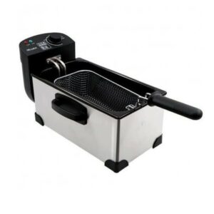 Φριτέζα Λαδιού με Αποσπώμενο Κάδο 3lt Ασημί HM-5219