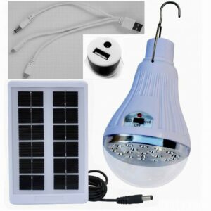 Ηλιακός Λαμπτήρας LED - Power Bank με Ηλιακό Πάνελ Επαναφορτιζόμενος  AS-902