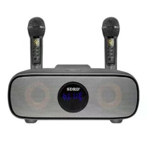 Σύστημα Karaoke με Ασύρματα Μικρόφωνα Μαύρο SD-316