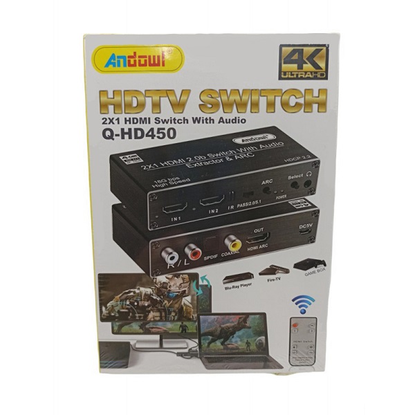 HDMI Switch Andowl Q-HD450