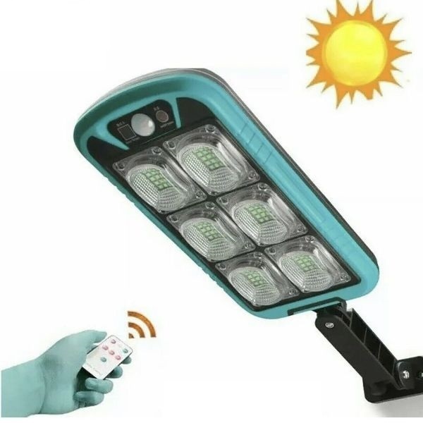 Ηλιακό Φωτιστικό Επιτοίχιας Τοποθέτησης με Ανιχνευτή Κίνησης, Αισθητήρα Φωτός και Τηλεχειριστήριο AB-TA140